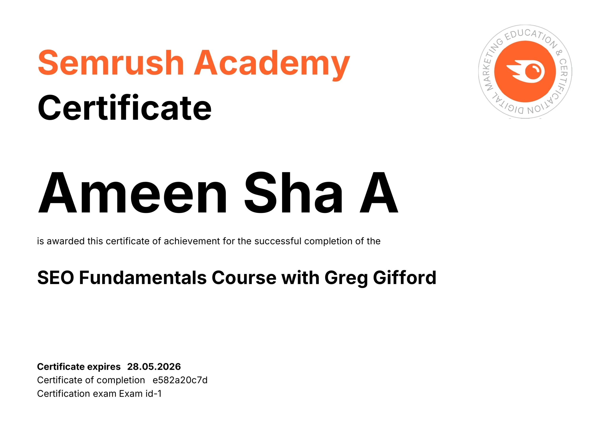 semrush-certification-ameenshabydigital